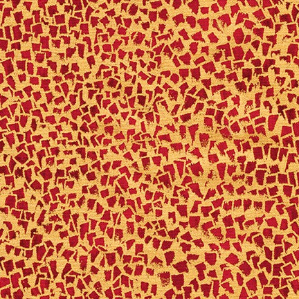 GUSTAV KLIMT 18657-3 red - 17" REMNANT