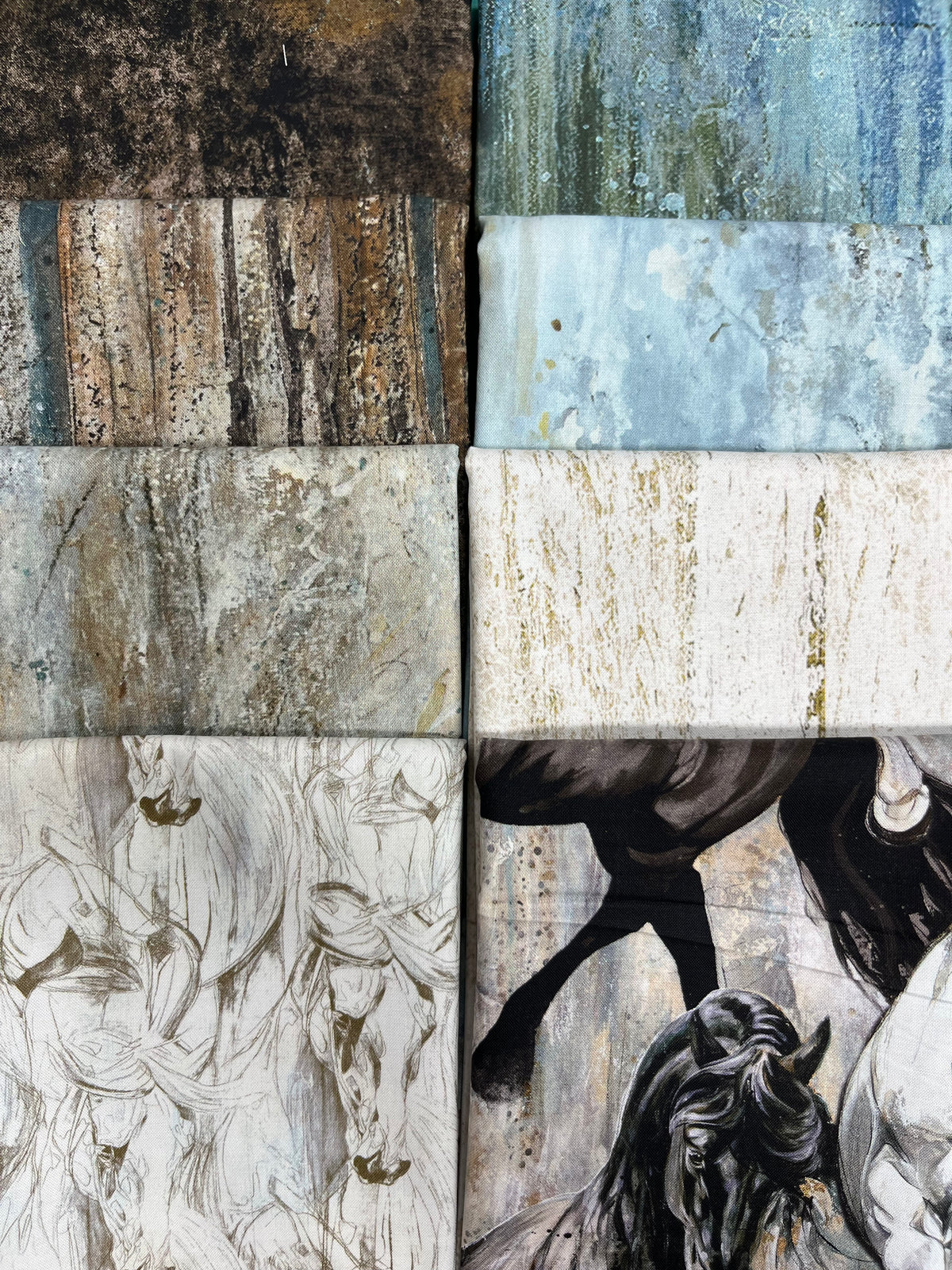 SHADOW & LIGHT 8 Fat Quarters