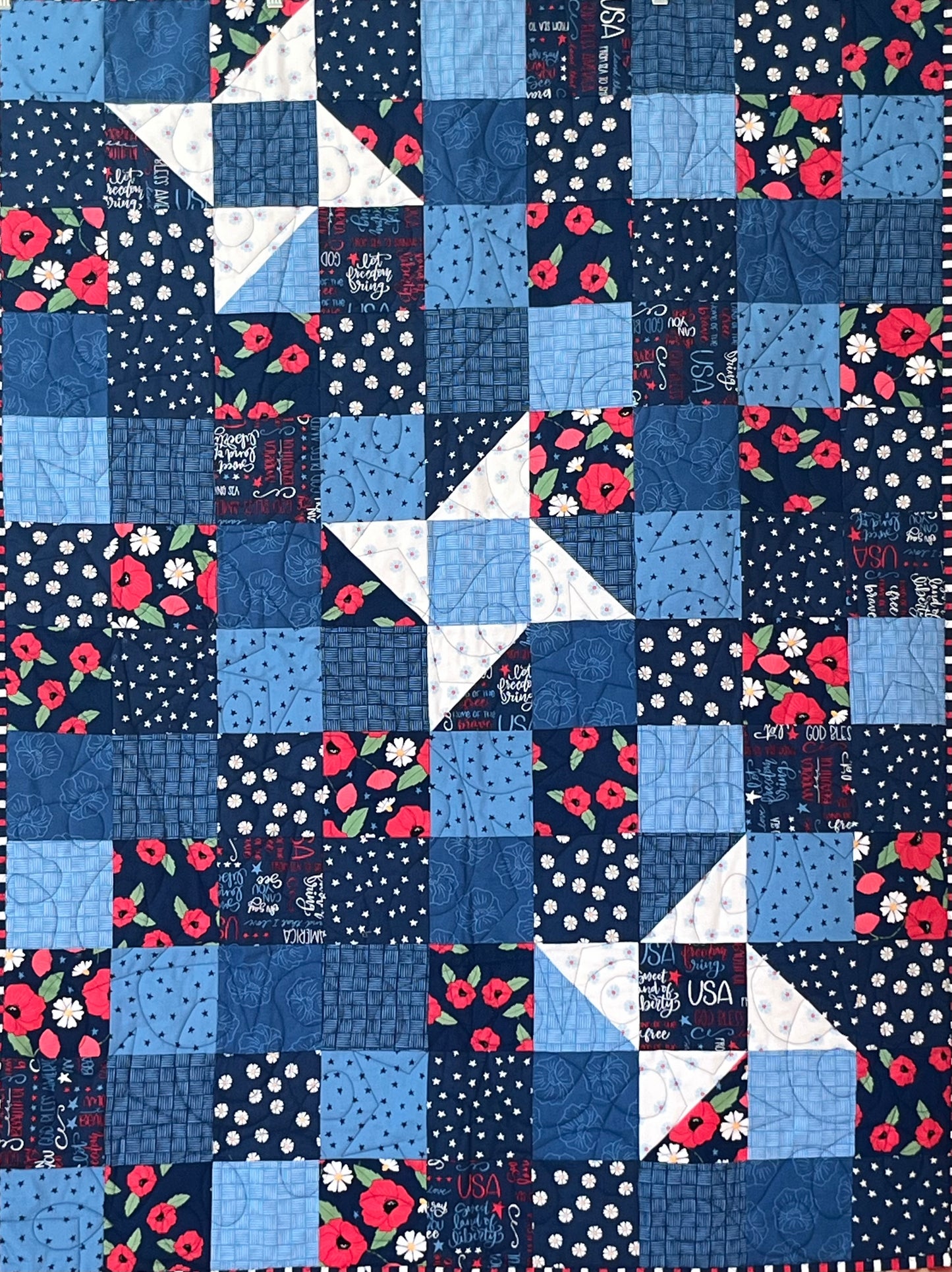 GABRIELLA Oh Say Can You Sew 41"x54"