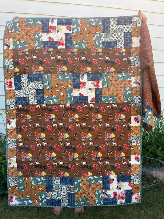 QUILT Mojave Wild Rose with Pillowcase