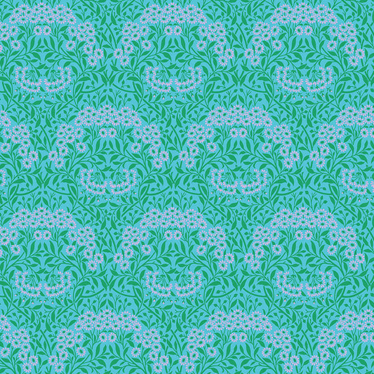 KAFFE X MORRIS & CO Michaelmas Daisy aqua