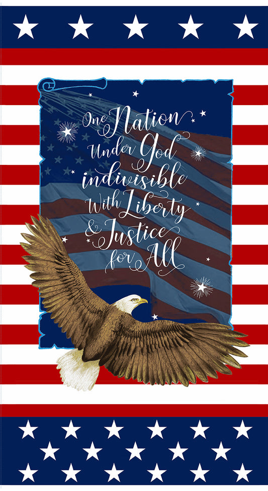 ONE NATION Panel multi 24"x44"