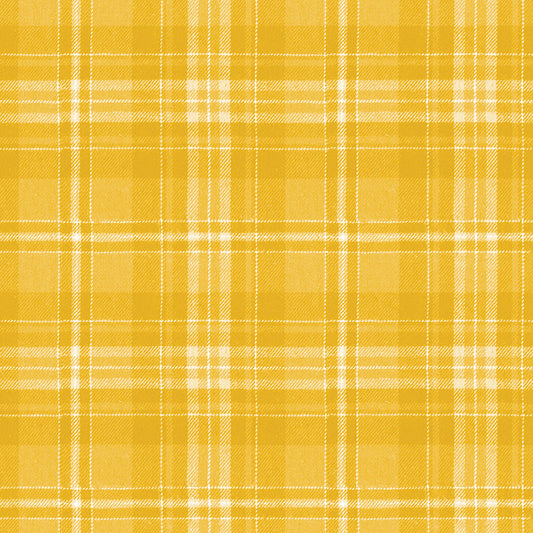 CLASSIC CHRISTMAS Plaid yellow