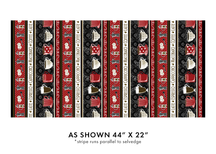 PERFECT BREW Perfect Brew Stripe black/red