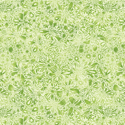 GO WITH THE FLOW Burst medium lime