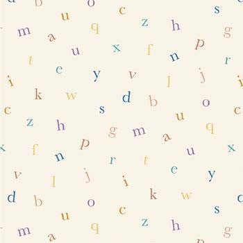PLAYGROUND AND PARK Retro ABC cream