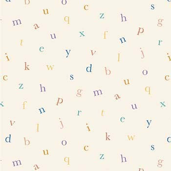 PLAYGROUND AND PARK Retro ABCs cream
