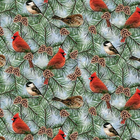 BELIEVE Birds blue