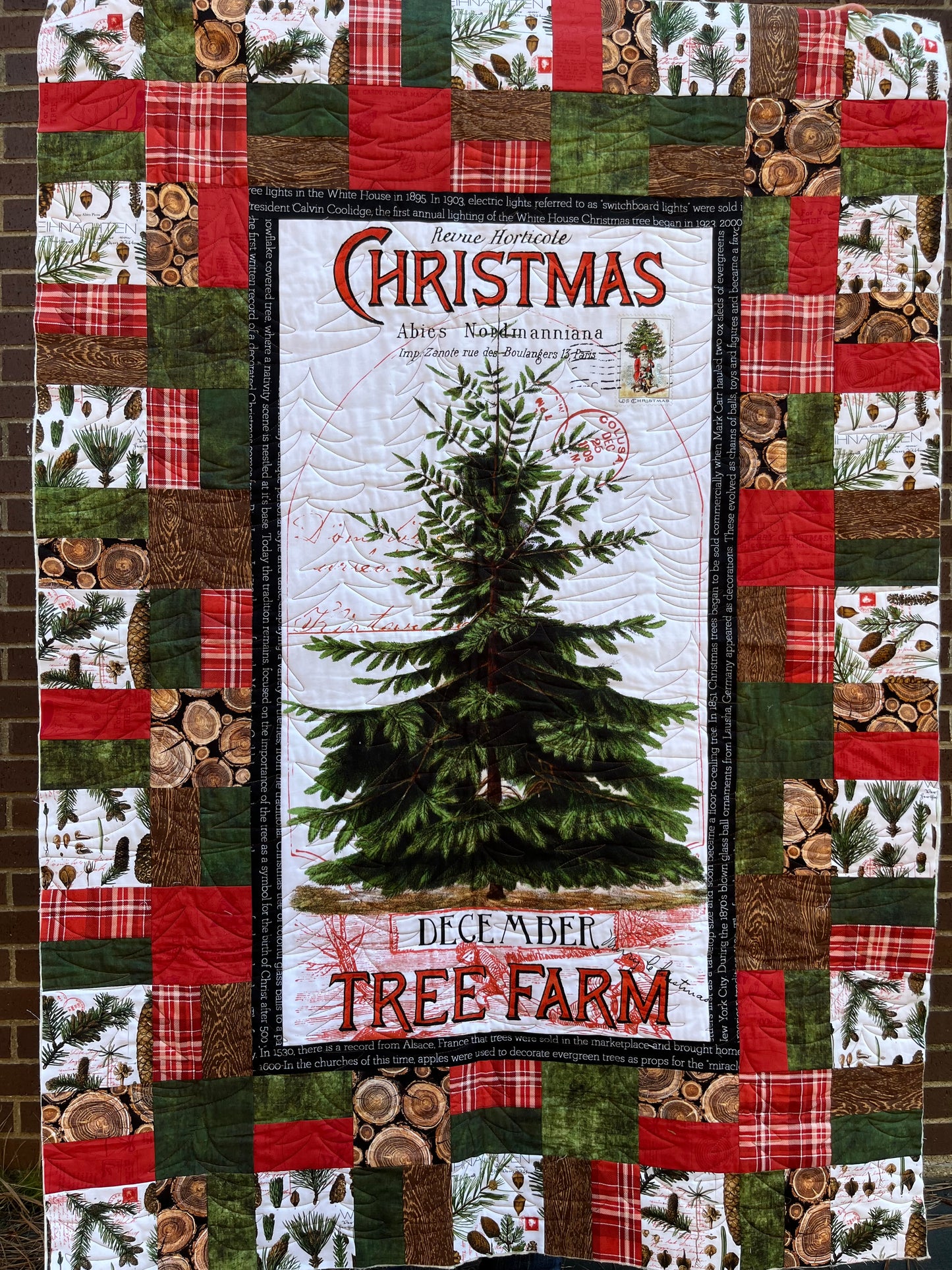 MISS JOSIE Classic Christmas 45"x65"