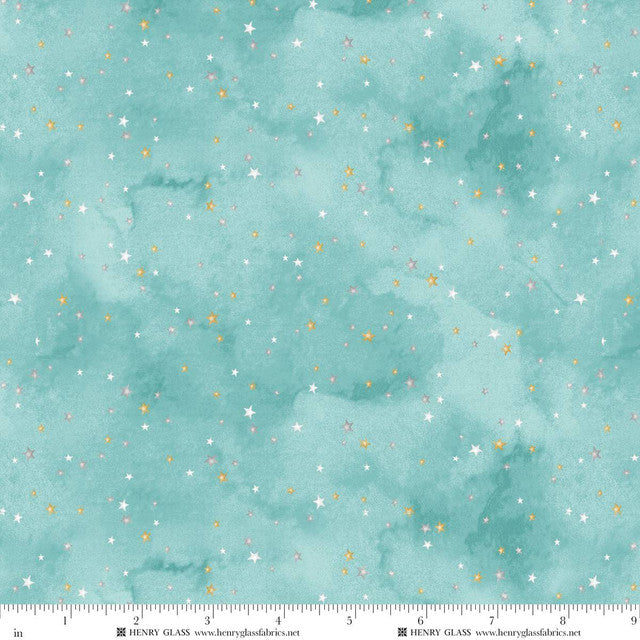 CHRISTMAS IN COLOR Starry Sky turquoise