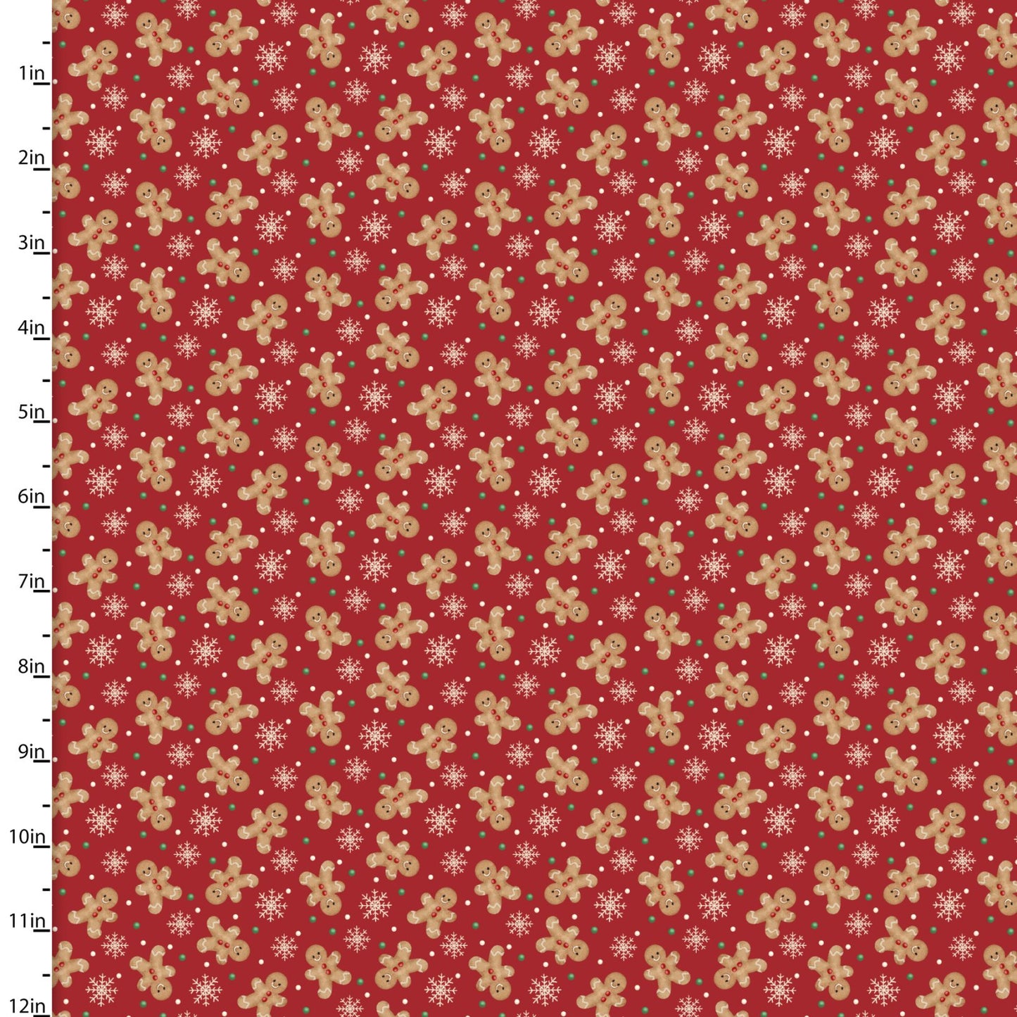 VERY MERRY GINGERBREAD Gingerbread red