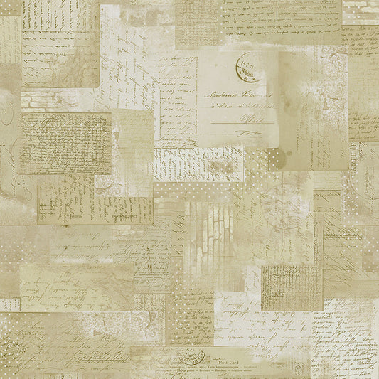 BOHO CHICK Ephemera antique white
