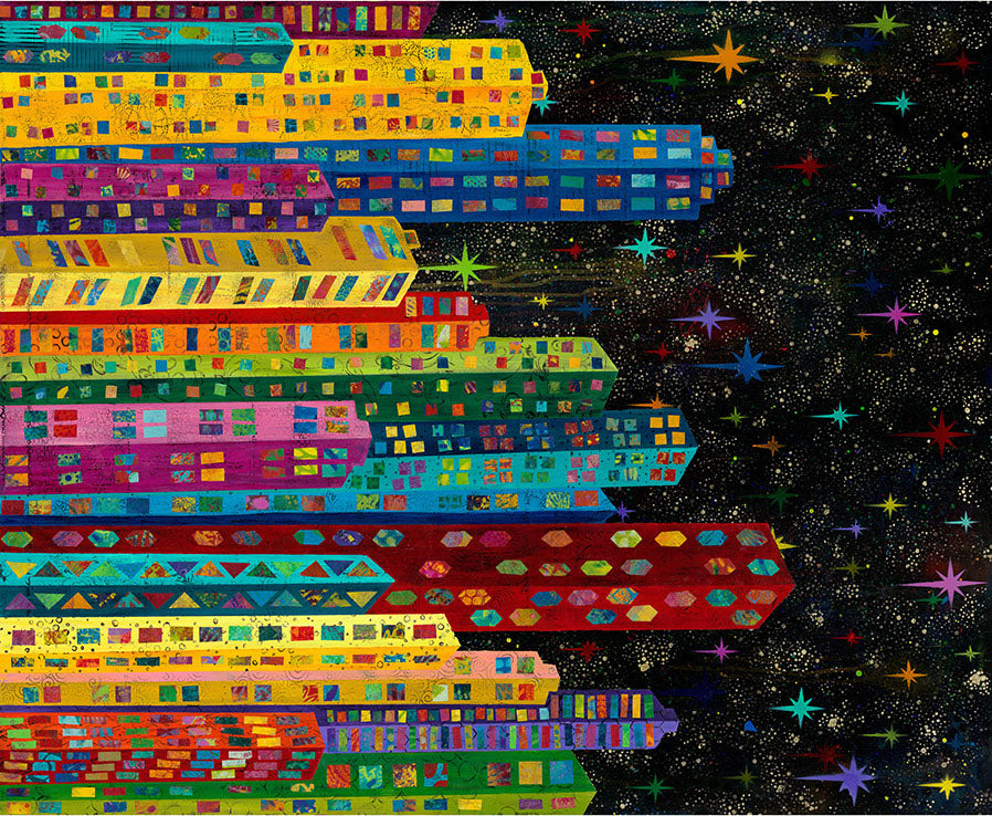 SKYLIGHTS Night Life multi 35" Repeat