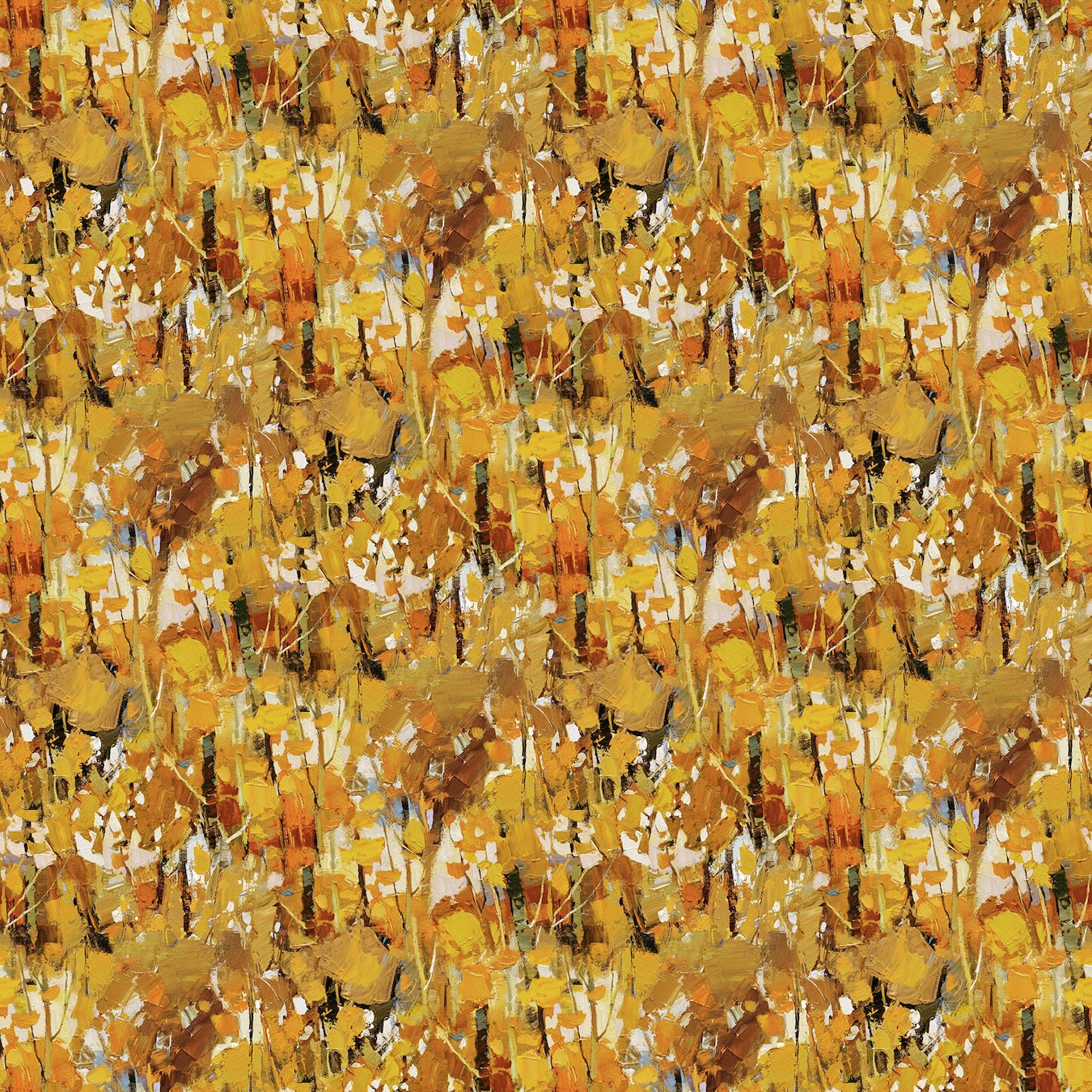 FIRST SNOW Ochre Trees ochre multi