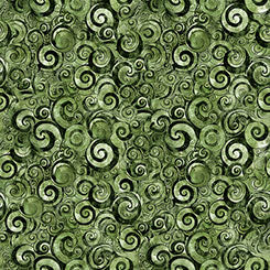 MOUNTAIN SPLENDOR Scroll Geo evergreen