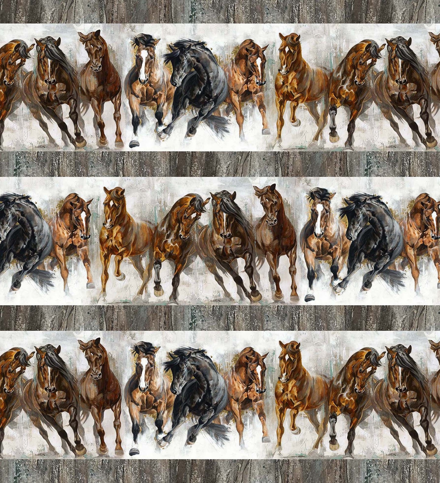 STALLION Border Stripe -1 yd cuts