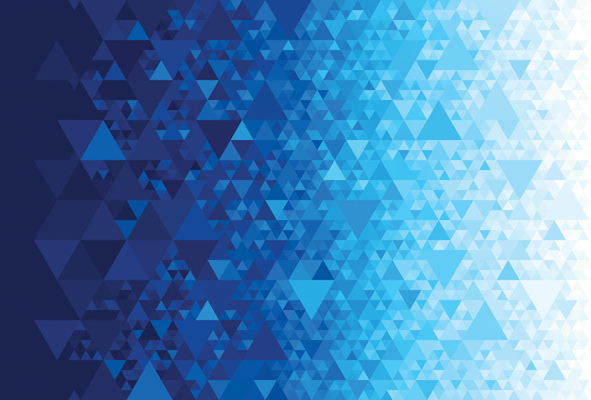 GRADIENTS KALEIDOSCOPE Prism blue