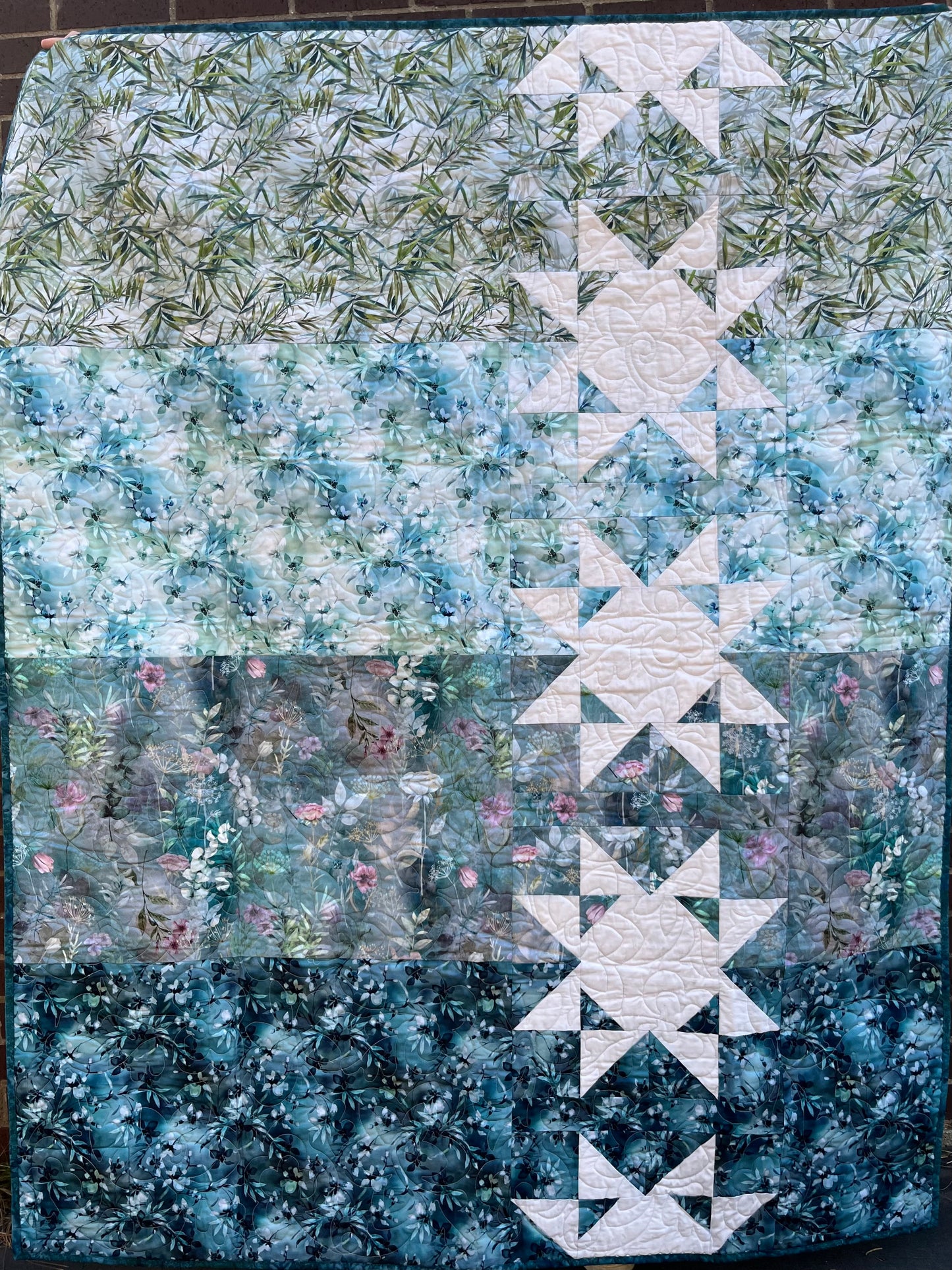 HEAT WAVE Hoffman 57"x72"
