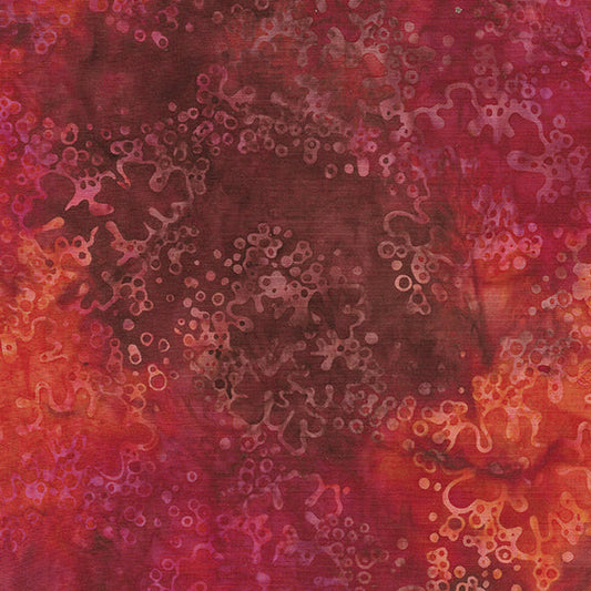 FOREST FLORA Lichen multi burgundy pink