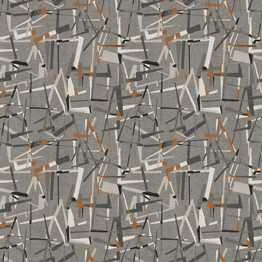 MODERN ELEMENTS Boomerang charcoal multi