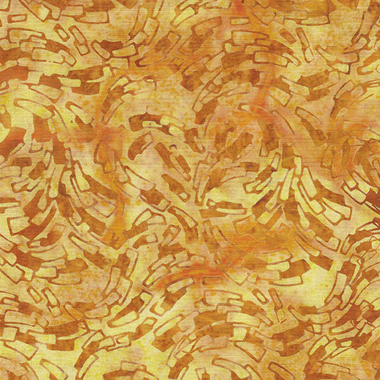 FOREST FLORA Bark multi orange yellow