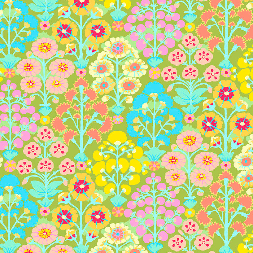 85 AND FABULOUS Sprays lime - 49" REMNANT