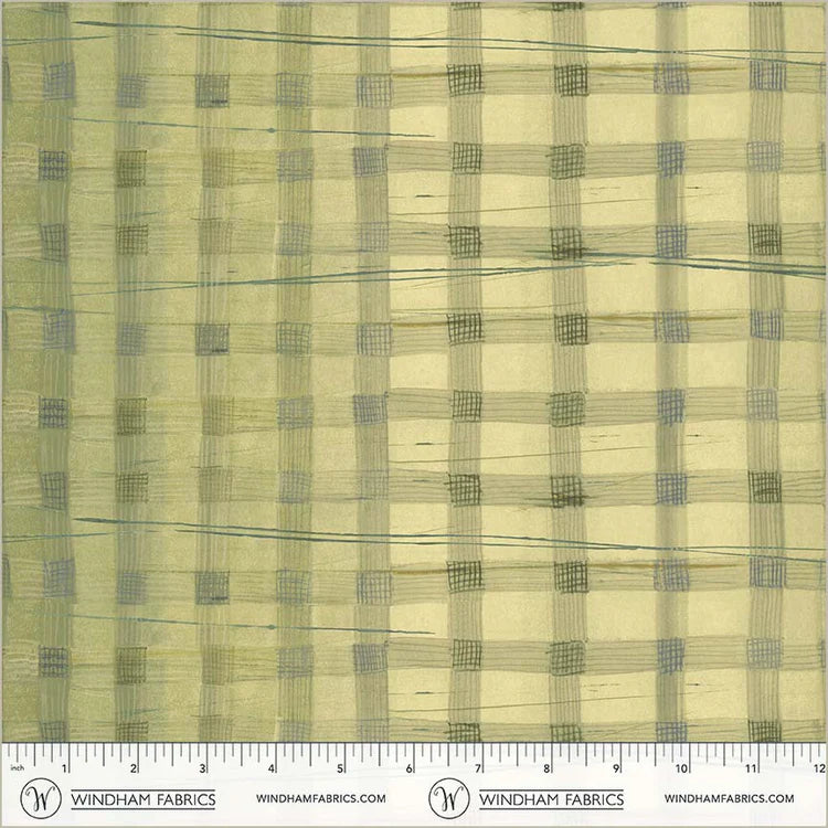 THE PLAID ONE Wild Asparagus Plaid