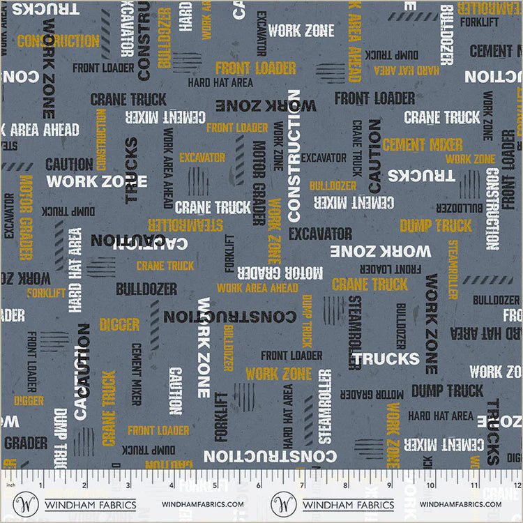 DIGGERS & DOZERS Caution: Work Zone workwear