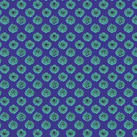 WINDING ROADS Lotus blue