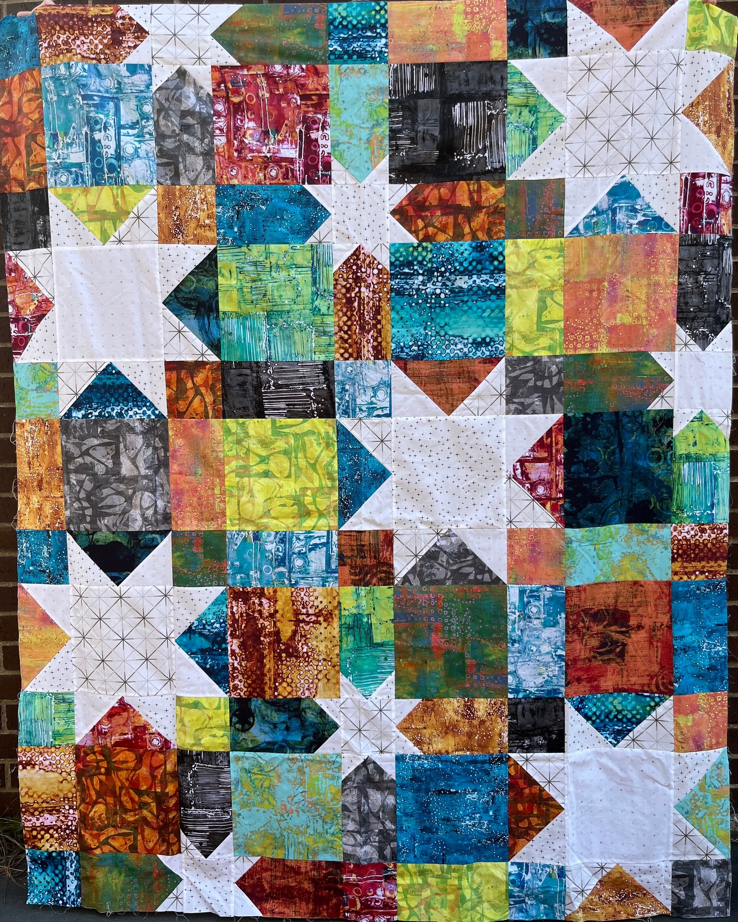 STARGAZER Industrial Imprints 62"x76"