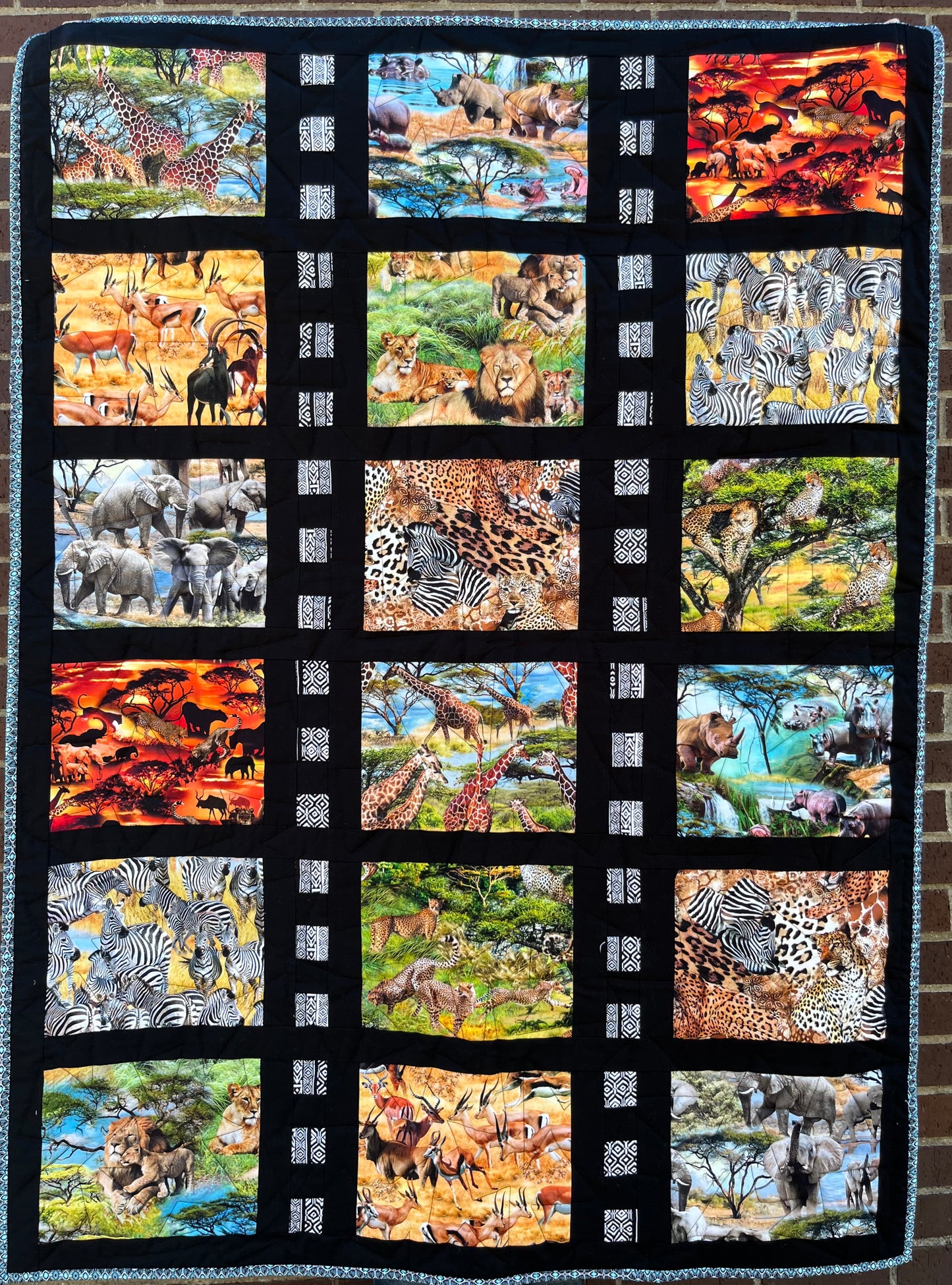 NEWSFLASH Serengeti Plains 41"x56"