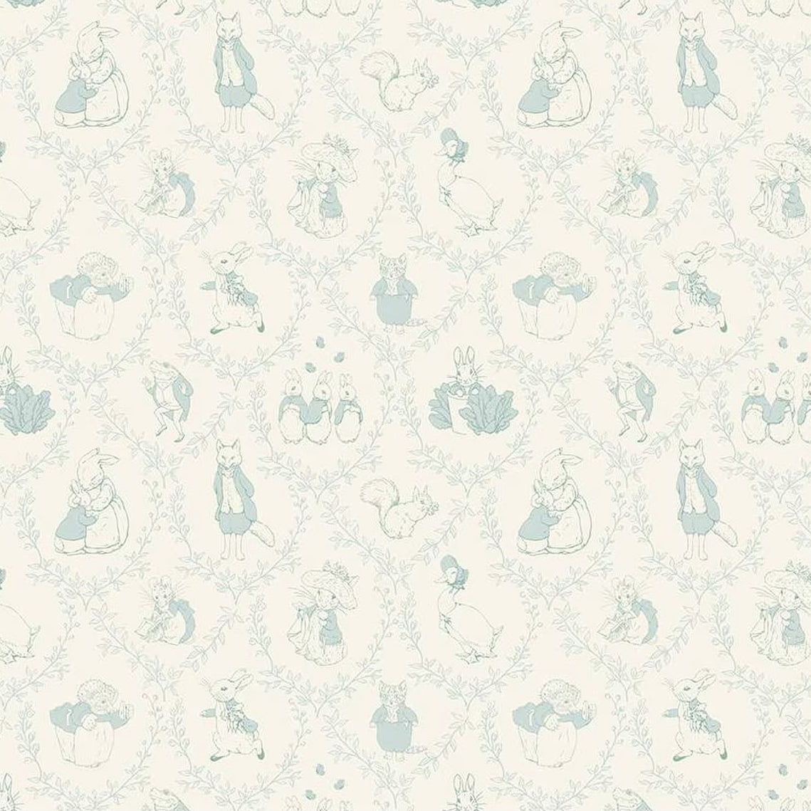 PETER RABBIT & FRIENDS Toile cloud