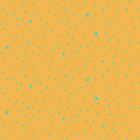 TULA PINK TRUE COLORS Space Sprinkles papaya