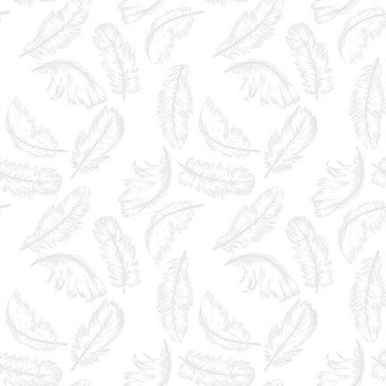 MORE SPACED OUT Feathers gray