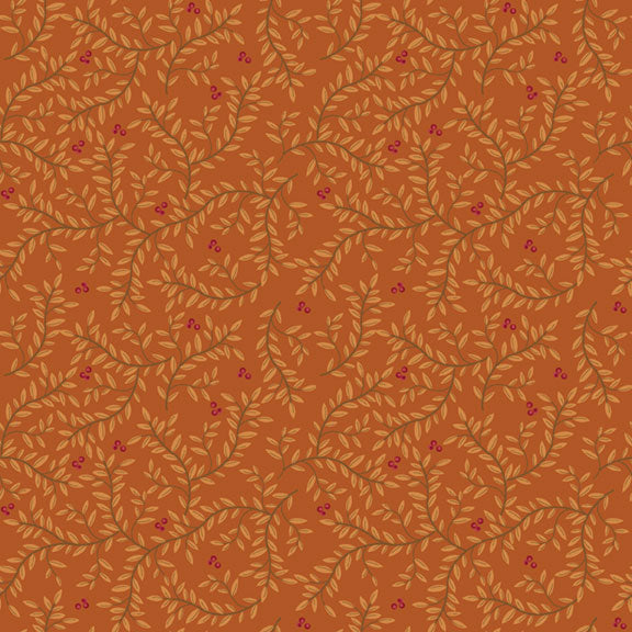 AUTUMN WALTZ Leaves orange