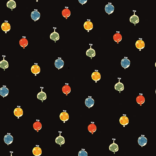 CLASSIC CHRISTMAS Ornaments black