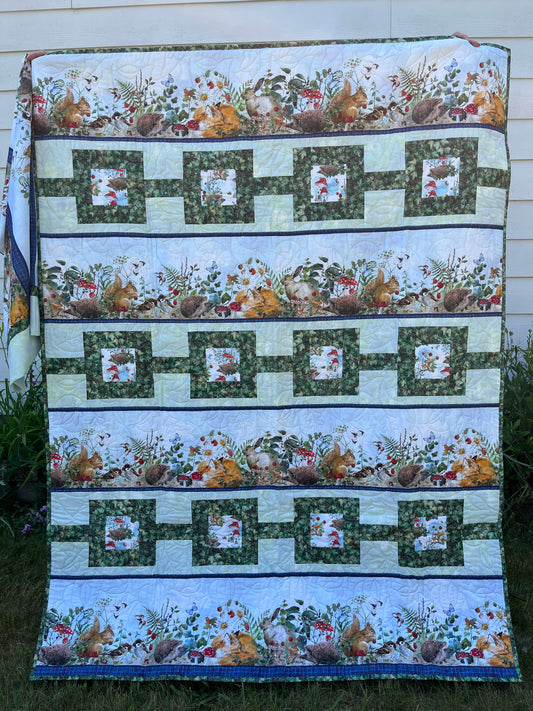 QUILT Link Up Hedgehog Headgrow with Pillowcase