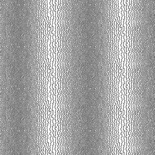 CENTURY BLACK ON WHITE Ombre Stripe black on white
