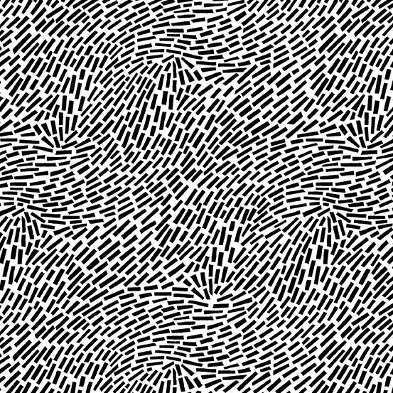 CENTURY BLACK ON WHITE Mosaic black on white