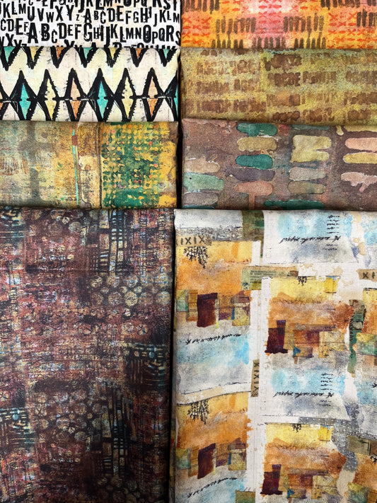 On Your Mark Desert 8 Fat Quarters