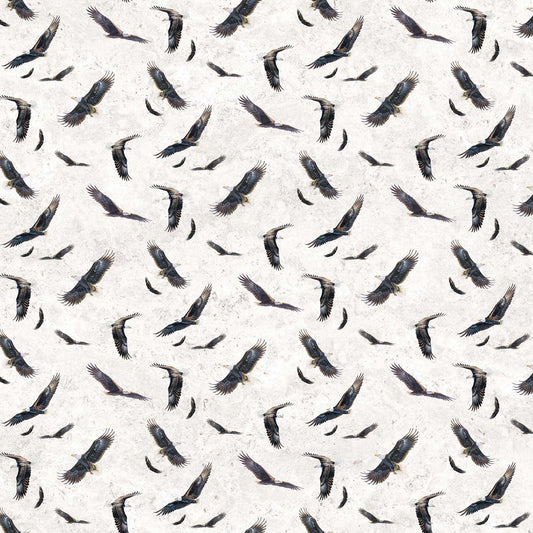 WINGED GLORY Eagle Toss white multi