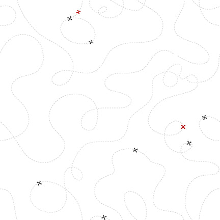 MORE SPACED OUT X Marks gray