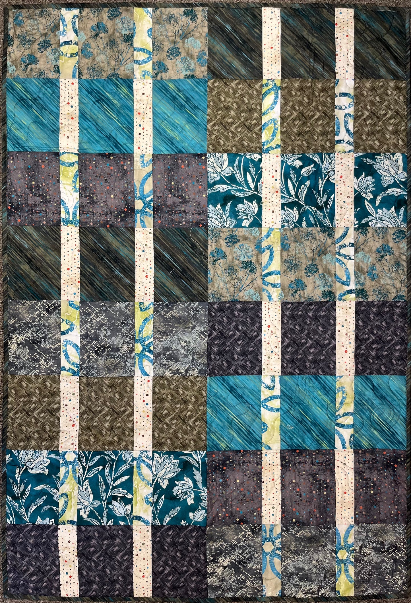 WELL SEASONED Rough Around the Edges 44"x64"