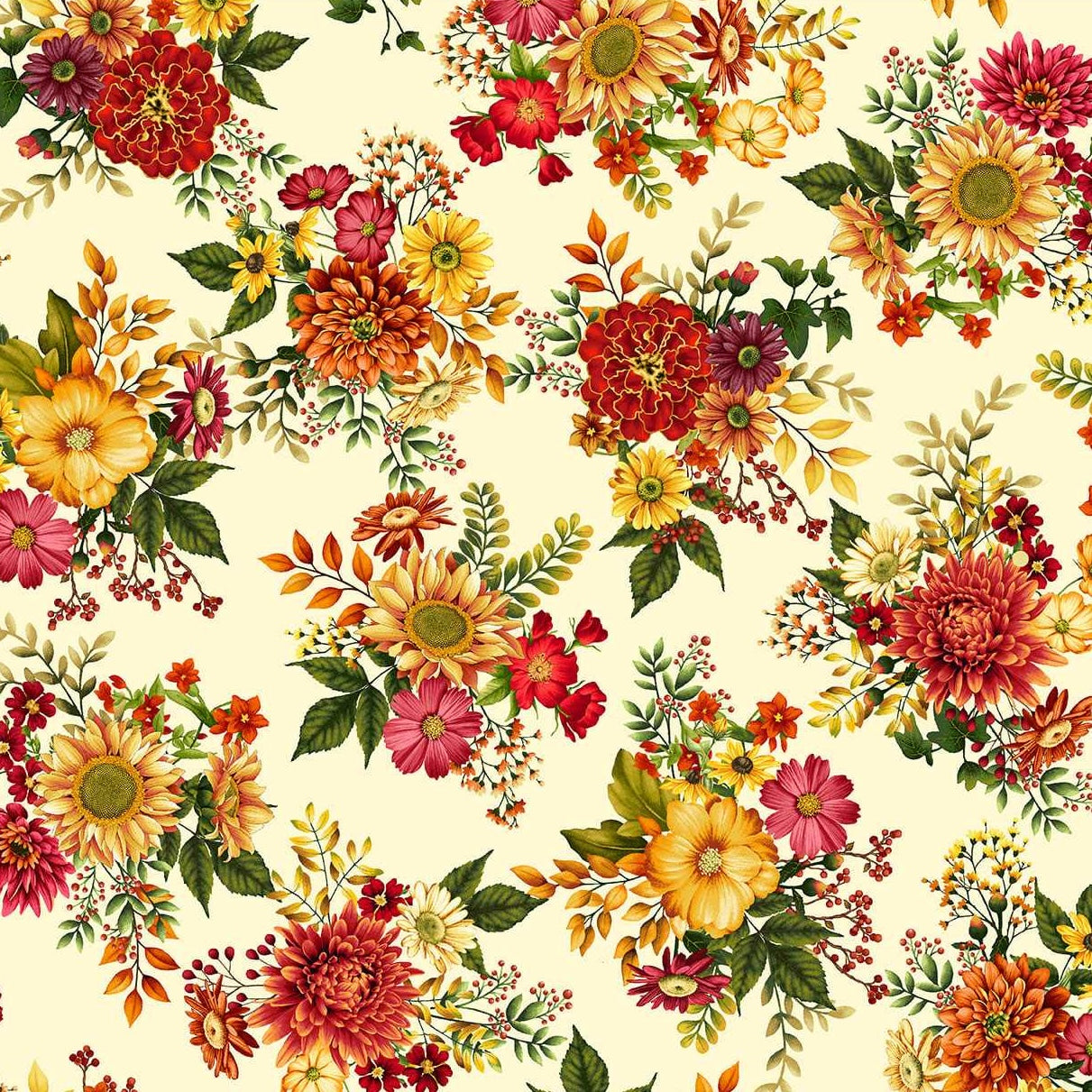 AUTUMN FIELDS Autumn Bouquets cream