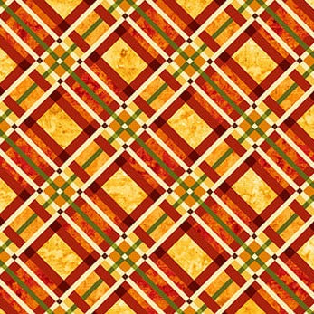 AUTUMN FIELDS Plaid pumpkin