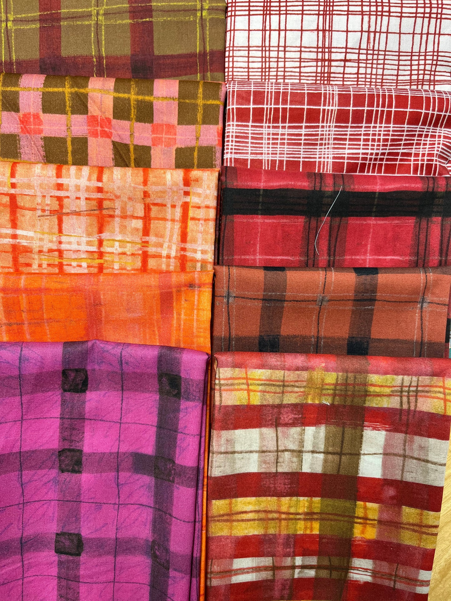 THE PLAID ONE 10 Half Yards