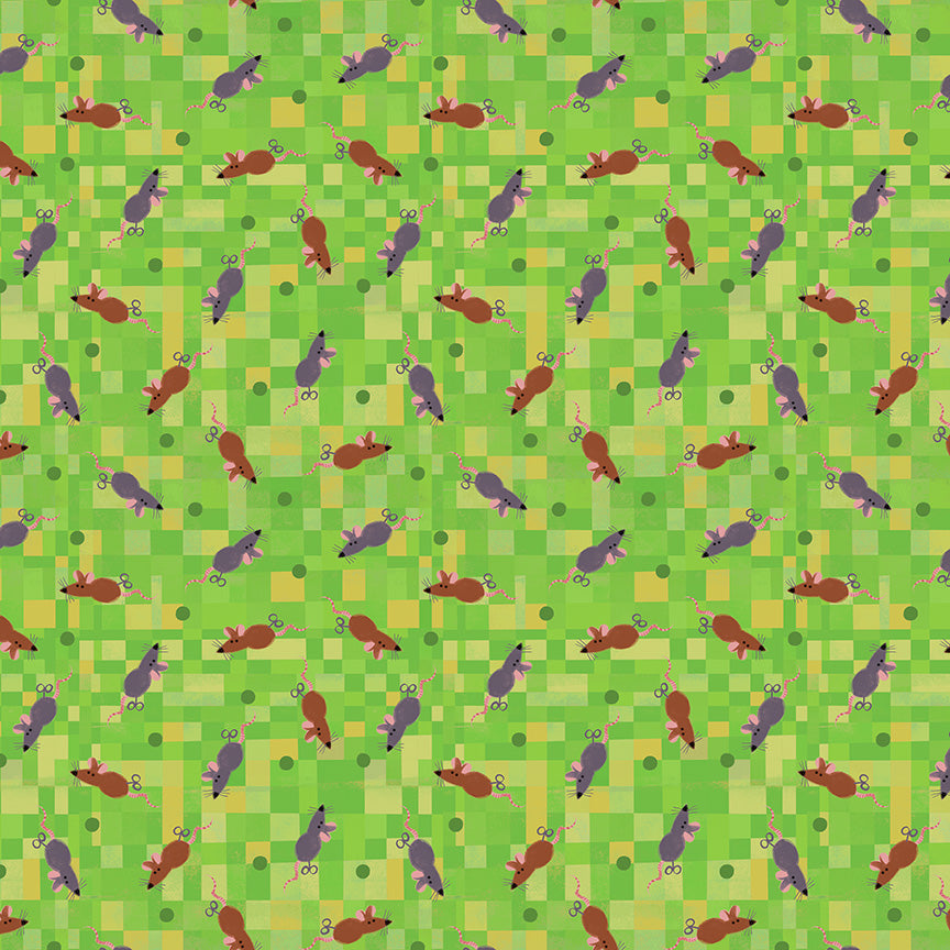 FUR-EVER FRIENDS Mouse Play green