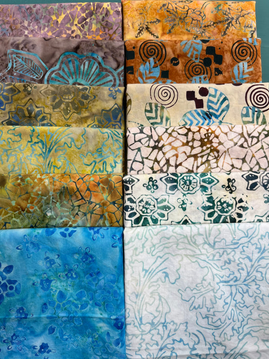 KALINDA Breeze 12 Fat Quarters