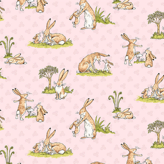 GUESS HOW MUCH I LOVE YOU 2022 Toile light pink