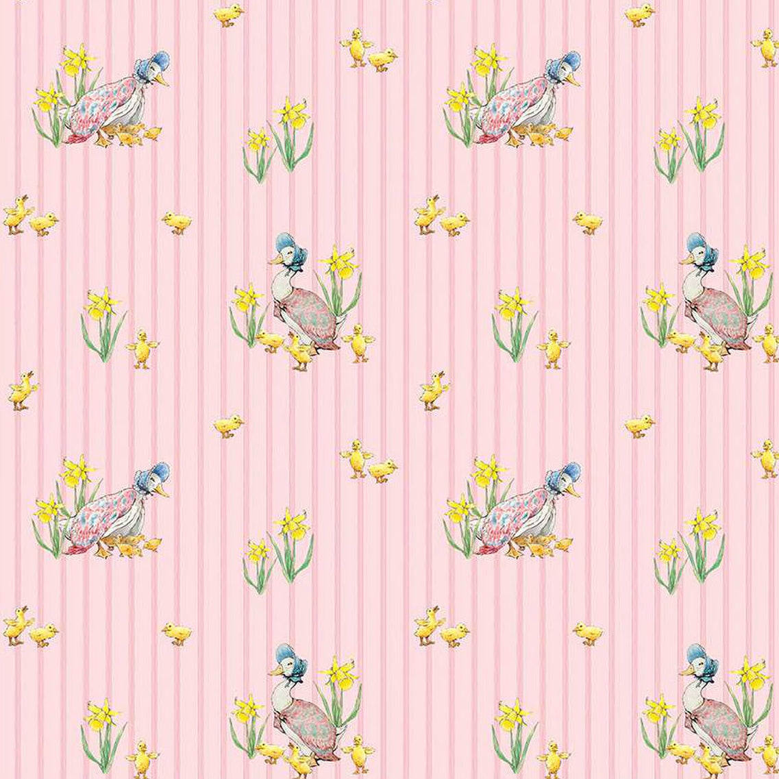 PETER RABBIT & FRIENDS Duck Stripe pink